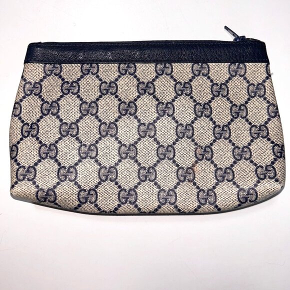 Gucci Blue Cosmetic Pouch - Picture 1 of 4
